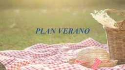 plan verano