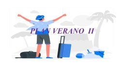 plan verano 2